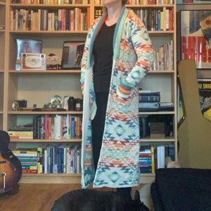 Faherty Paloma Duster Cardigan S